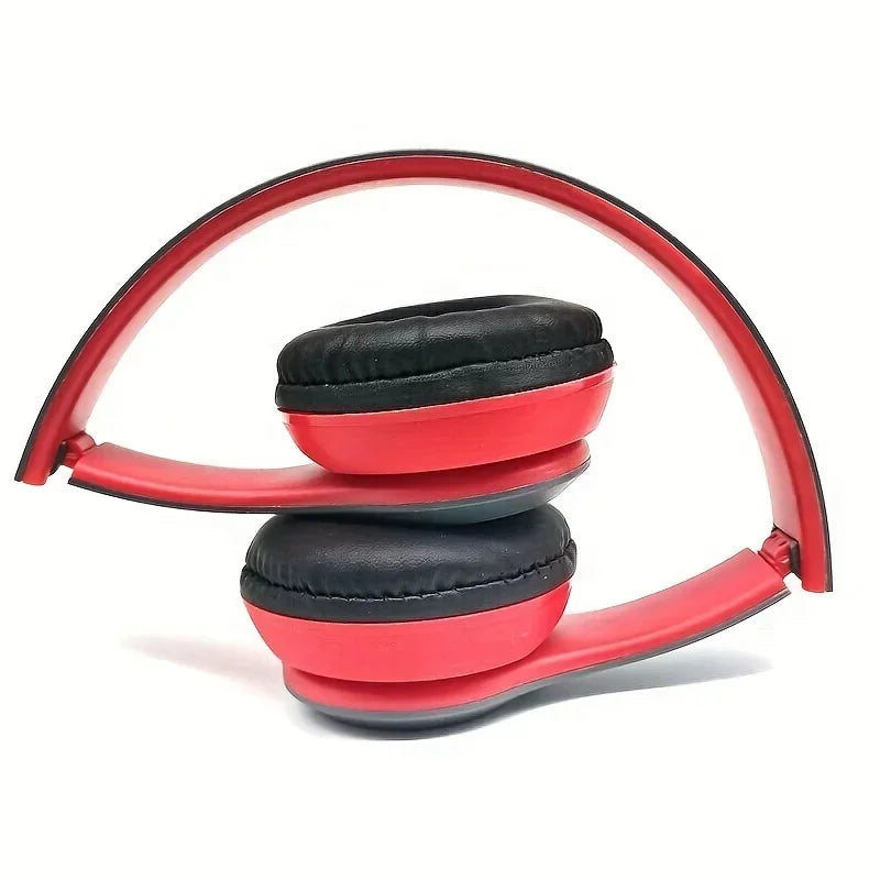 Headset P47 Estéreo 5.0 Bluetooth - Dobrável - Série Esportes Sem Fio - Jogo Headset para iPhone e XiaoMi